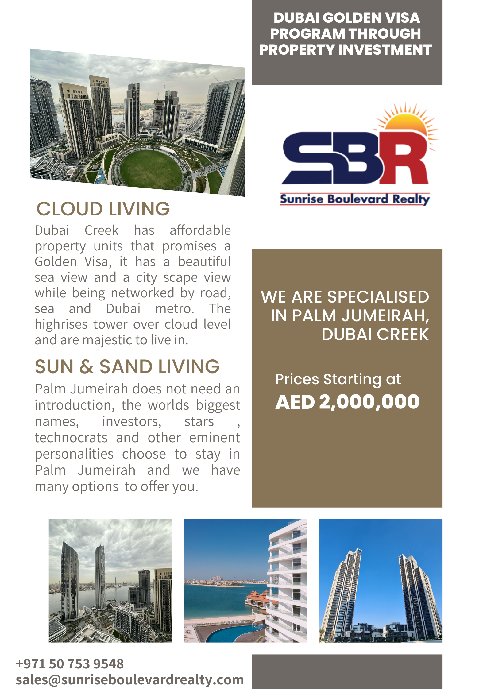 purchase property for dubai golden visa